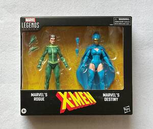 未開封品　ハズブロ　マーベルレジェンド　ローグ & ディスティニー　X‐MEN　Xメン　6インチ アクションフィギュア