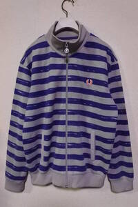 FRED PERRY Track Jacket size S フレッドペリー トラックジャケット ジャージ ボーダー柄 ポルトガル製