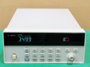 HP/Agilent 3499B Switch/Control System 未検査品