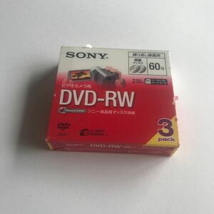 未使用 未開封 SONY ソニー ビデオカメラ用 DVD-RW DMW60A 