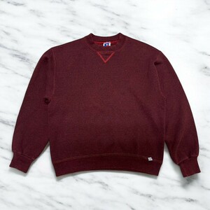 古着 USA製 RUSSELL ATHLETIC YOUTH CREW NECK SWEAT WINE RED ラッセル アスレチック クルーネック スウェット 【Vintage】