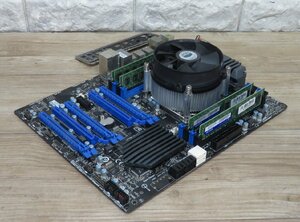 ≪中古品≫マザーボード MSI X79A-SD40 Ci7付 [t24060313]