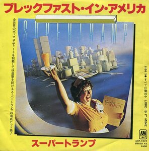 即買　EP盤　スーパートランプ：Supertramp　ブレックファスト・イン・アメリカ／すべては闇の中