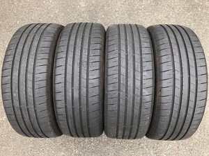 バリ山ラジアル 215/55R18 BRIDGESTONE TURANZA T005A MAブリヂストントランザ 4本 2020年製 MAZDA CX-30 MX-30 MPV V60 クロスカントリー