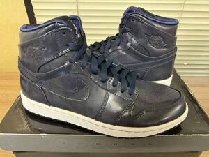 Nike Air Jordan 1 Retro High Patent Dark Obsidianナイキ エアジョーダン1 レトロ オブシディアン332550-441 28cm 未使用コレクション用