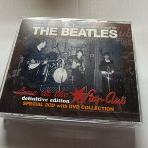 美品 CD+DVD THE BEATLES Live at The Star Club Definitive Edition　ビートルズ