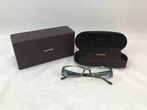 ☆トムフォード　TOMFORD TF5060 R89 53□17 140　レンズ社外品　度無し　メガネ　中古　♯216079-13