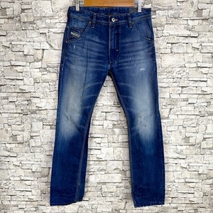 DIESEL ディーゼル セルビッチ加工デニムジーンズ KROOLEY 28/30 ITALY Blue Eyecons 2013/1 Edition ITALY 93243 25594