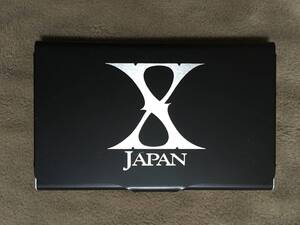 【 送料無料！!・希少な未使用品！・少し傷ありの訳あり品 】★X JAPAN◇名刺＆カードケース★