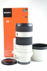 送料無料★超極上★Sony ソニー FE 70-200mm F4G OSS SEL70200G 元箱付★♯13598