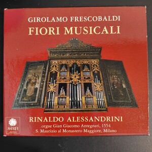 Frescobaldi Fiori Musicali CD 2枚組 ジローラモ・フレスコバルディ ミュージカル フラワーズ 輸入 海外盤 CD イタリア ITALY オルガン