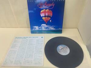 ね0225　レコードLP盤　THE ONE THAT YOU LOVE　AIR SUPPLY