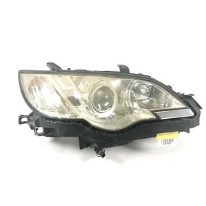 【中古】スバル BP BL レガシィ ヘッドライト 後期 ロービーム・ヘッドランプ LOW-BEAM HEADLIGHT 右 KOITO HID 100-20959 (#D4XGJ)