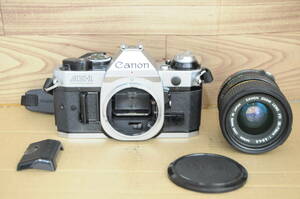 【ジャンク】 キヤノン Canon AE-1 PROGRAM ブラック フィルムカメラ レンズ付き (1096AB)