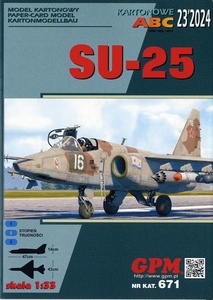 GPM 1:33 ロシア　SU-25(Card Model)