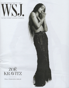 The Wall Street Journal Magazine(ウォールストリートジャーナル)WSJ./FALL 2022/表紙Zoe Kravitz(ゾーイ・クラヴィッツ)(新品)