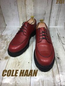 Cole Haan コールハーン レッド Uチップ 26-6.5cm