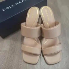 COLE HAAN ベージュ サンダル 7,5B 8cm