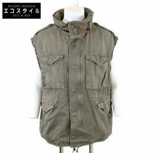 新品同様/国内正規/24年製 VISVIM ビズビム 0124105013010 BICKLE VEST ベスト 4 オリーブ メンズ