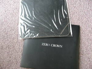 送料無料新品代引可即決《トヨタ純正GRS18系クラウンZERO CROWNロゴ型押しマウスパッド黒ブラック非売品180絶版品ゼロクラウン2003年限定品