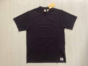 【新品未使用】 定価4400円 Levi‘s リーバイス GOLD TAB 半袖 Tシャツ S ブラック 黒 定番 シンプル リラックスシルエット