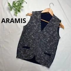 ARAMIS アラミス　ベスト　M ネイビー　紺色