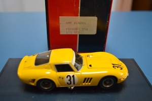 ★ 1/43 AMR ferrari 250GTO 1965 SPA500km ファクトリー完成品