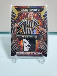 【アドリアン　ラビオ(ユベントス)】2023-24 PANINI OBSIDIAN SOCCER HOBBY 199枚限定メモラビリアカード