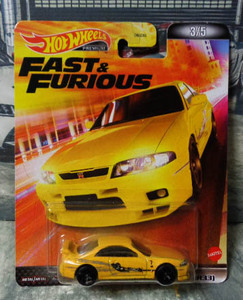 HotWheels Fast ＆ Furious Nissan Skyline GT-R〔BCNR33〕ホットウィール ニッサン スカイライン GT-R　説明文・写真ご参照　　　 ///am