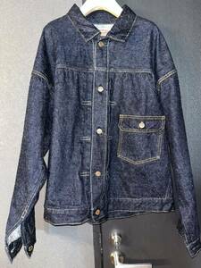  READYMADE デニムジャケット size2 RM-M01-0000-057 レディメイド ファーストタイプ Gジャン ノンウォッシュ Tバック