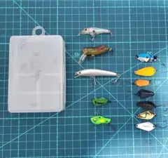 トラウトルアーまとめ売り　ルアー　釣り用品　管釣り　エリアトラウト　中古品