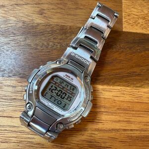 【1円スタート】CASIO G-SHOCK 最高峰モデル MRG-200 可動品 ピンクダイヤル ステンレスモデル レアモデル