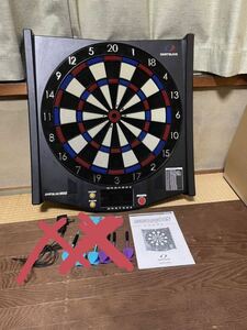 ダーツライブ DARTS LIVE 100S 家庭用 ダーツボード 15.5 ソフトダーツ　セグメント割れ　ダーツ無し