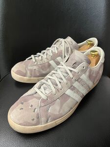 激レア☆2011年限定復刻品☆adidas green star☆限定camoカモフラ柄28.5cmヌバック素材