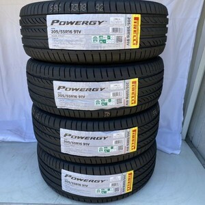 即納 最短翌日スピード発送 処分価格 2023年製以降 新品 ピレリ POWERGY パワジー 205/55R16 4本 205/55-16 個人宅OK 正規輸入品 送料無料