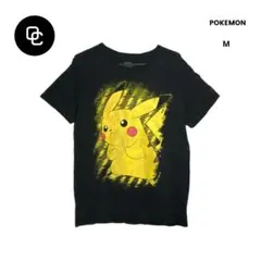 POKEMON ポケモン ライトニング ピカチュウ Tシャツ ブラック M