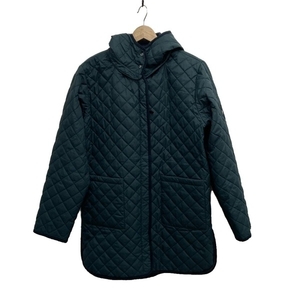 エーグル AIGLE サイズ40 M - ブルーグリーン×ネイビー レディース 長袖/中綿/ジップアップ/冬 コート