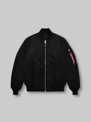 【雷市場（ポンジャン）商品韓国直送】 L 首謀者 x ALPHA INDUSTRIES(アルファ インダストリーズ) ma ー 1 (マウォン) 黒 出品