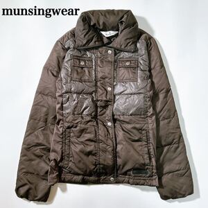 munsingwear マンシング ダウンジャケット コート 襟取り外し可 M ゴルフ 防寒 レディース C12515-62