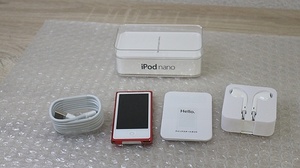 ★送料無料！良品！Apple iPod nano(第７世代） MD475J 16GB ピンク★U27