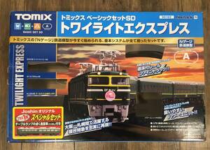 【13】TOMIX トミックス ベーシックセットSD トワイライトエクスプレス Nゲージ 90162 鉄道模型 動作未確認 欠品あり