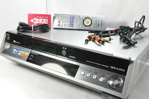 ★新品級★地デジ対応 パナソニック DMR-EX200V VHS⇔DVD⇔HDD ダビOKビデオデッキ！リモ付 ダビ動作写真有♪