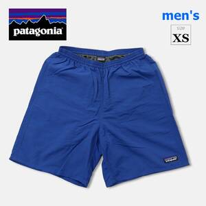 美品！合わせやすいネイビー！【 patagonia (size XS) 】パタゴニア バギーズロング 7インチ バギーズショーツ Baggies Longs 58034