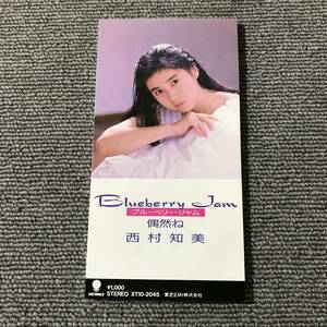 西村知美 / ブルーベリー・ジャム / 偶然ね■8cmシングルCD■型番:XT10-2045■AZ-3257