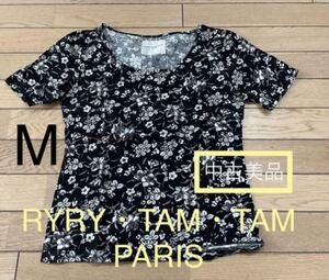 RYRY TAM TAM PARIS レディース トップス 半袖 M 花柄 美品