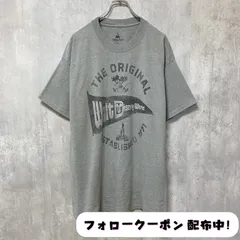 古着 used　Disney　ディズニー　Mickey Mouse　ミッキー　半袖プリントTシャツ　グレー　レトロ　オーバーサイズ