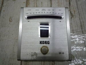 楽U105-148♪【60】ジャンク品 KORG DT-10 コルグ チューナー 動作未確認未検品