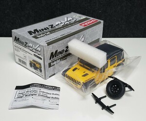 全国一律送料700円 新品未使用 一部未開封 MINI-Z 4×4 ミニッツ ボディー ジープラングラー アンリミテッド ルビコン ヘラヤライエロー