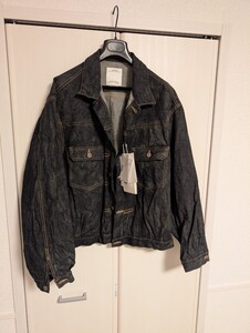 visvim SS 101XX JKT RAW MUD OVERDYE 3 デニム ict レザー