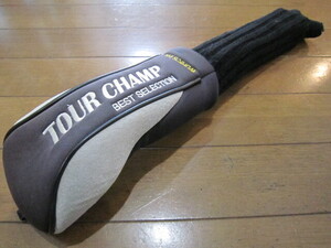 TOUR CHAMP ツアーチャンプ　□番　ドライバー ウッド ユーティリティー ゴルフクラブ ヘッドカバー A１３０